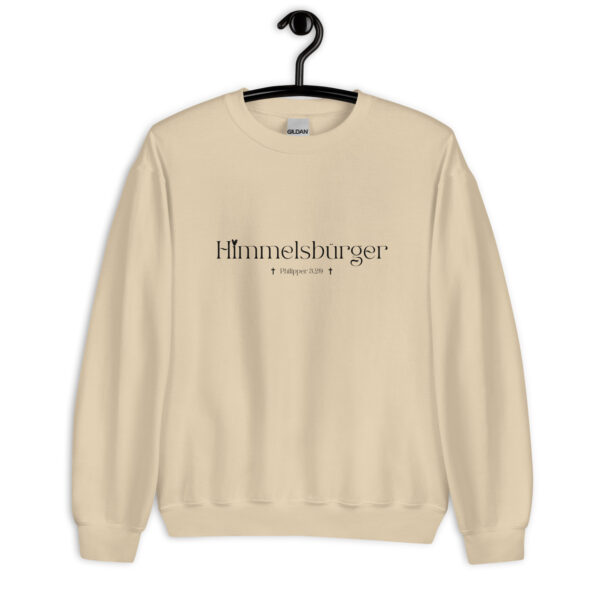 Unisex-Pullover | „Himmelsbürger“ – Front Print (4 Farben) – Bild 4