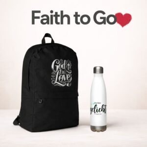 Bundle Rucksack und Edelstahlflasche