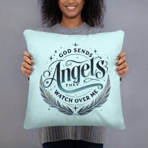 Premium Kissen God sends Angels