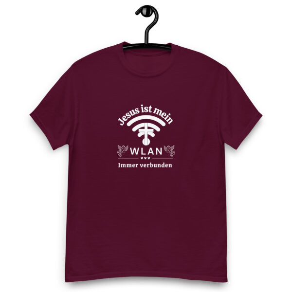 Unisex T-Shirt | Jesus ist mein WLAN – immer verbunden – Bild 2