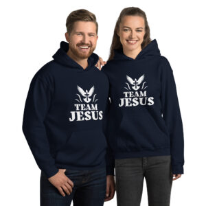 "Team Jesus" Hoodie – Dein Statement für den Glauben! Unisex und Bequem