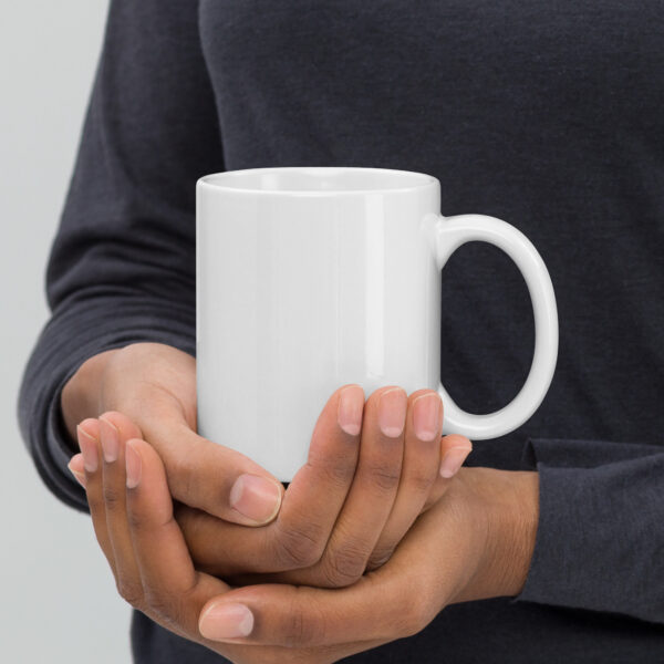 Personalisierte Tasse "Hannah" mit Bibelvers 1. Samuel 2,1 – Bild 2