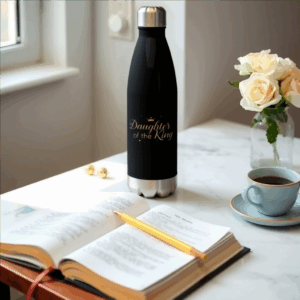 Daughter of the King – Edelstahl-Trinkflasche (500ml)