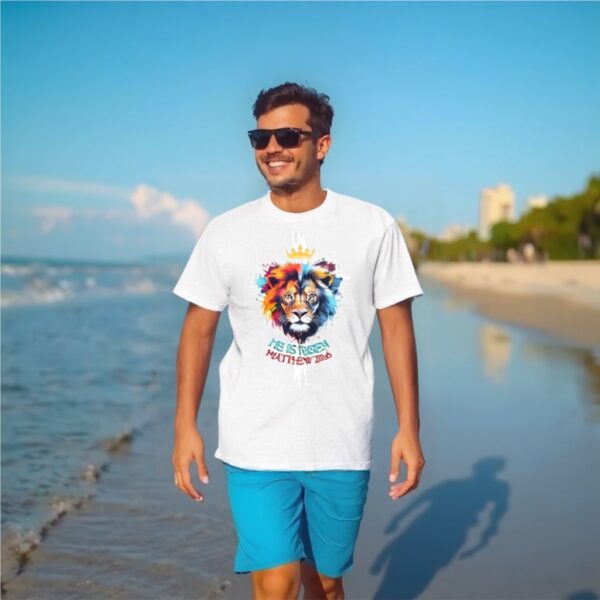 Auferstanden – Löwe von Juda Shirt | He is Risen – Matthäus 28,6