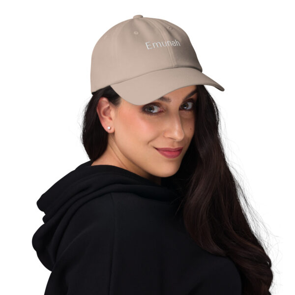 Dad Cap „Emunah“ – Glaube & Vertrauen – Bild 4
