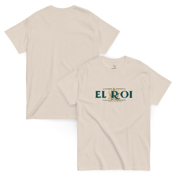El Roi Unisex T-Shirt - Der Gott, der mich sieht mit 1. Mose 16,13 – Bild 2
