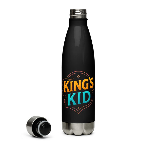 Trinkflasche „King’s Kid“ | Edelstahl 500ml | Glaubensstark für Kids & Teens – Bild 2