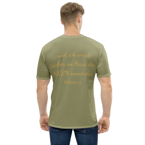 Allover-Shirt „Psalm 23 – Du bist bei mir“ | Glaube tragbar gemacht – Bild 2