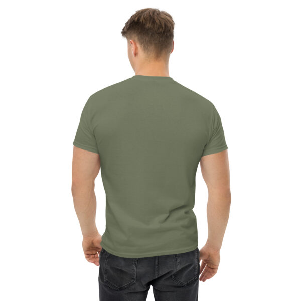 Saved by Grace Männer T-Shirt | Navy & Military Green – Bild 4