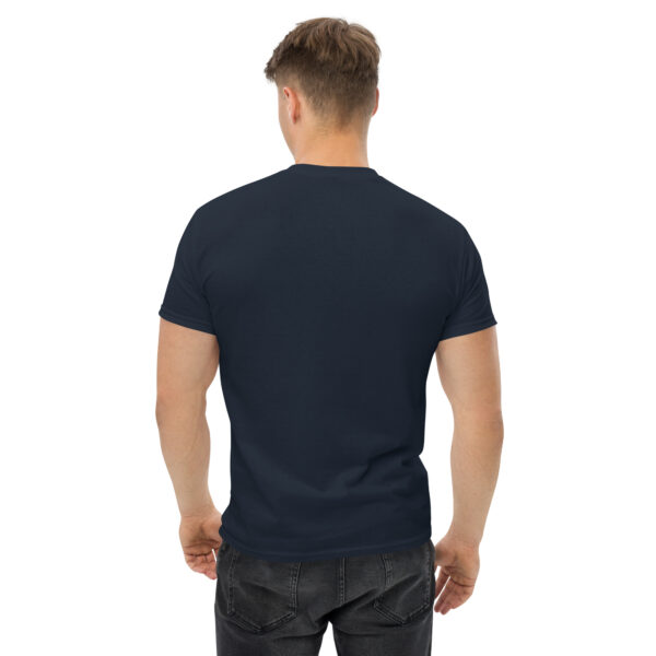 Saved by Grace Männer T-Shirt | Navy & Military Green – Bild 2