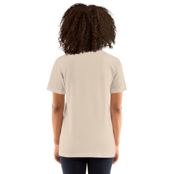 Peace Be Still Frauen T-Shirt | Bella + Canvas 3001 Soft Cream & Soft Pink – Bild 2