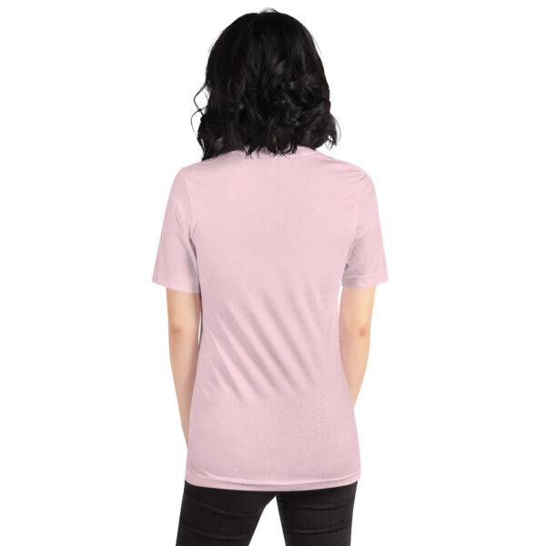 Shine Your Light – Bella + Canvas 3001 Frauen Unisex T-Shirt | Heather Prism Peach – Bild 4