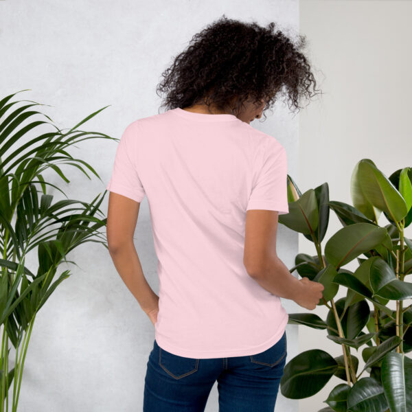 Blessed & Grateful Frauen T-Shirt | Bella + Canvas 3001 Sage & Soft Pink – Bild 6