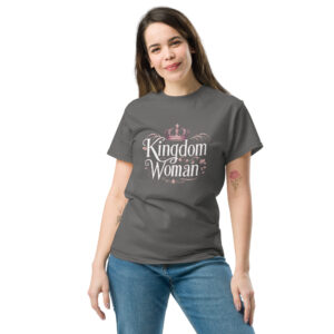Kingdom Woman Unisex T-Shirt – Charcoal | Limited Edition
