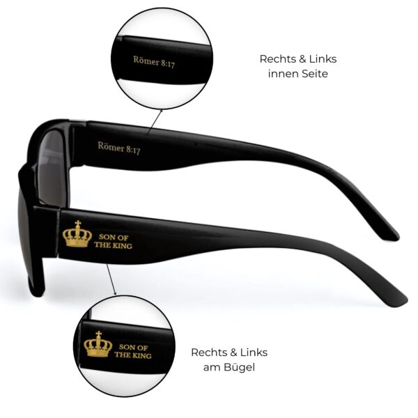 Faith Vision Sonnenbrille „Son of the King“ – Römer 8,17