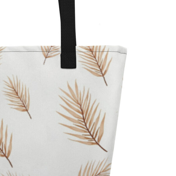 Palmblätter Shopping Bag – „Der Gerechte sprosst wie die Palme“ Psalm 92,13 – Bild 2