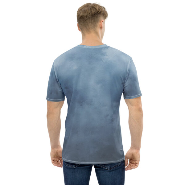 Kreuz T-Shirt Herren - Allover Shirt mit großem Kreuzdesign – Bild 2