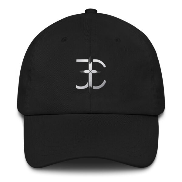 Jesus Christus JC Cap - Christliche Dad Cap in Schwarz oder Navy mit Monogramm