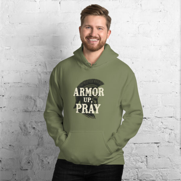 Armor Up Pray Unisex Hoodie - Gerüstet im Gebet & Glauben
