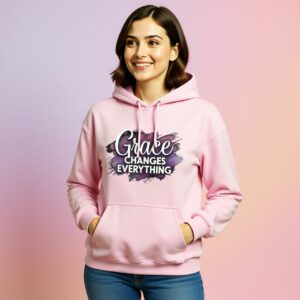 Grace Hoodie - Christlicher Hoodie mit Gnadenbotschaft