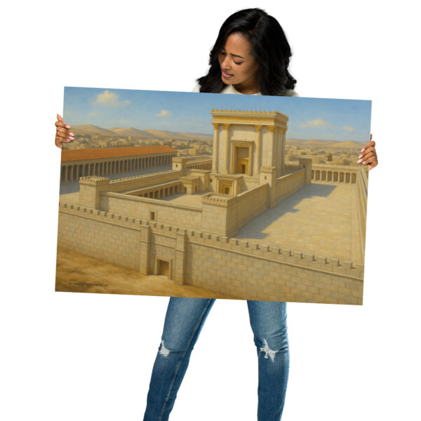 Tempel in Jerusalem Poster - Zeit Jesu entdecken
