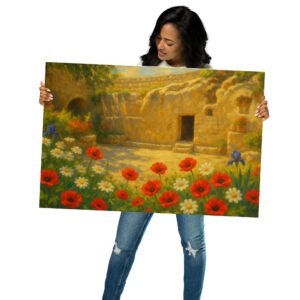 Auferstehung Poster - Das Grab ist leer