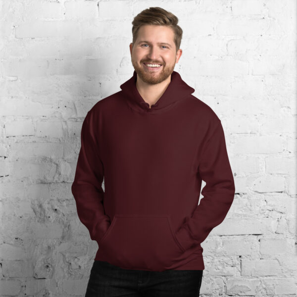 Mantle of Righteousness Unisex Hoodie - Gekleidet in Gerechtigkeit Gottes (Backprint) – Bild 5