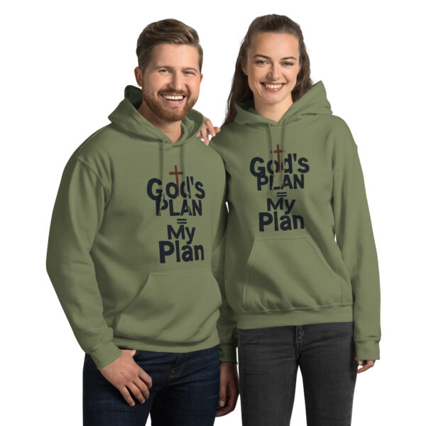 God’s Plan Hoodie - Christlicher Statement Hoodie – Bild 2