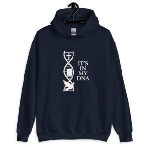 It's in My DNA - Christlicher Unisex Hoodie mit Kreuz