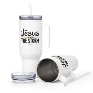 Jesus stills the storm Reisebecher 40 oz | Christlicher Thermobecher