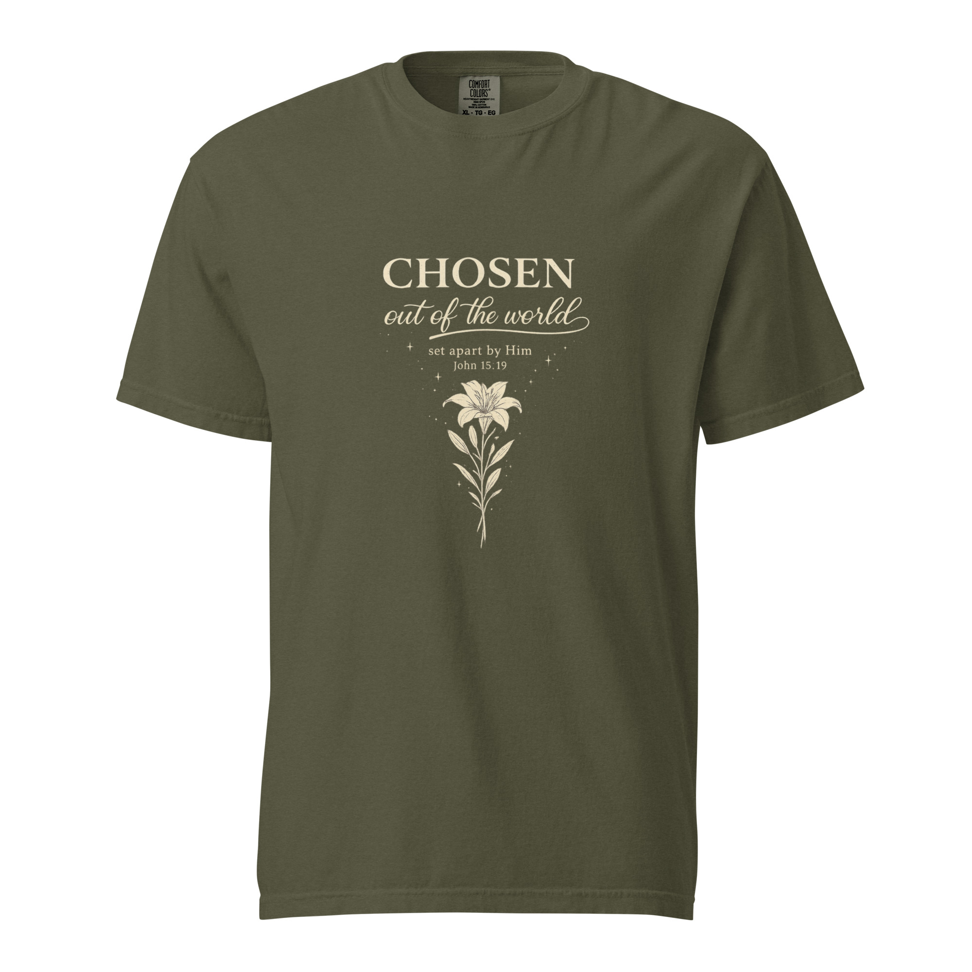 Chosen Out of the World | Heavyweight Tee – Bild 3