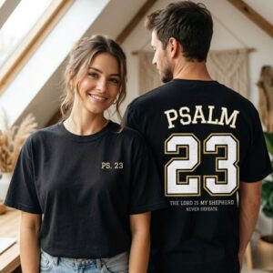 Psalm 23 TShirt mit Mann und Frau