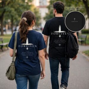 Forgiven - Epheser 1,7 | Classic Tee - Heavy Cotton T-Shirt