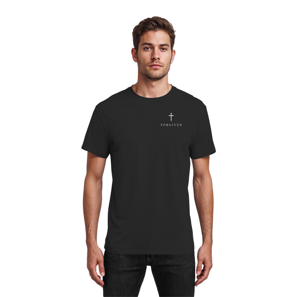 Forgiven - Epheser 1,7 | Classic Tee - Heavy Cotton T-Shirt – Bild 2