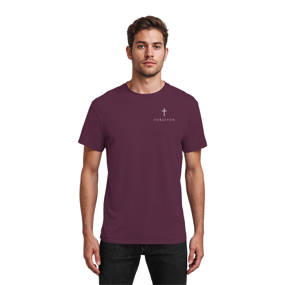 Forgiven - Epheser 1,7 | Classic Tee - Heavy Cotton T-Shirt – Bild 6