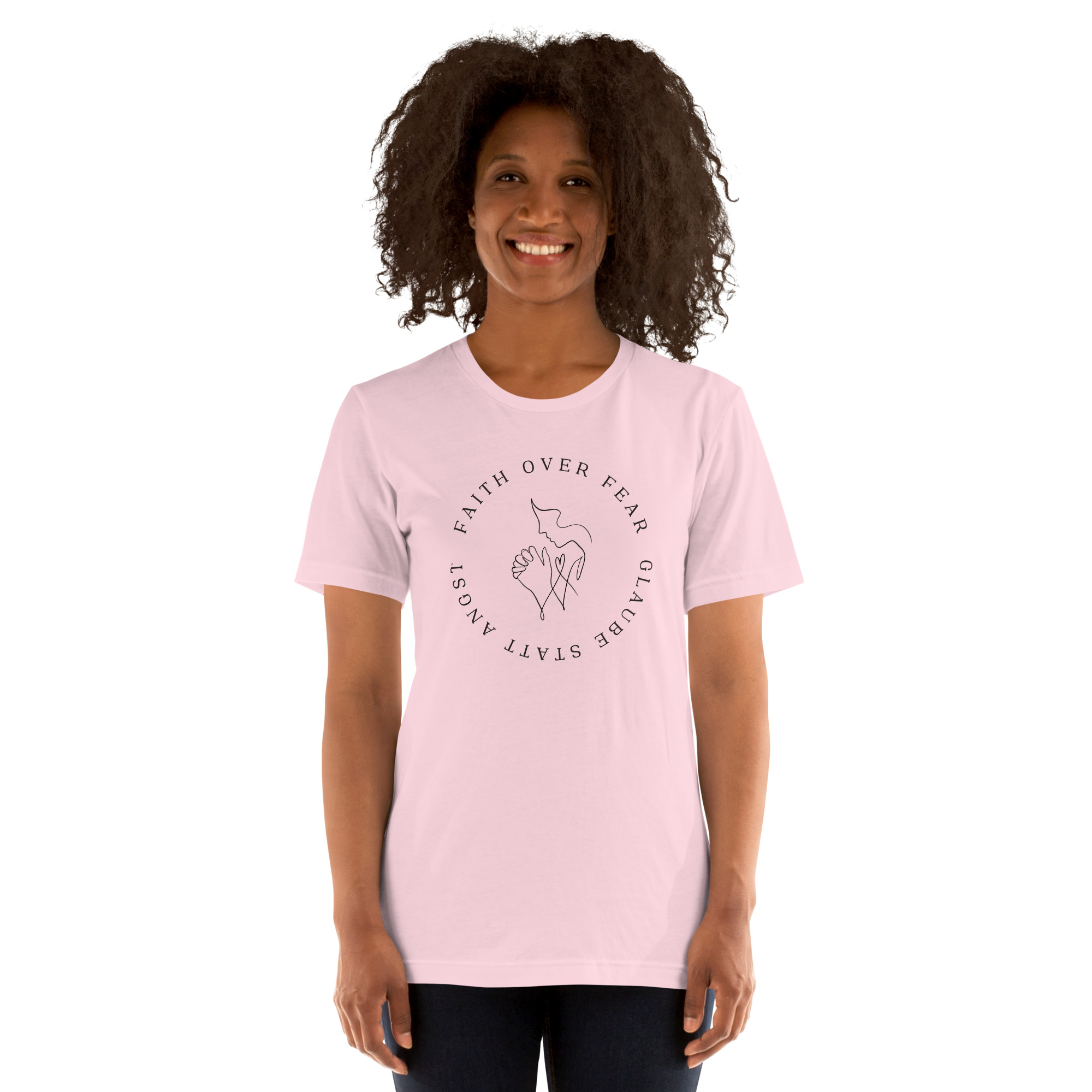 Faith Over Fear - Glaube statt Angst | Soft Tee – Bild 2