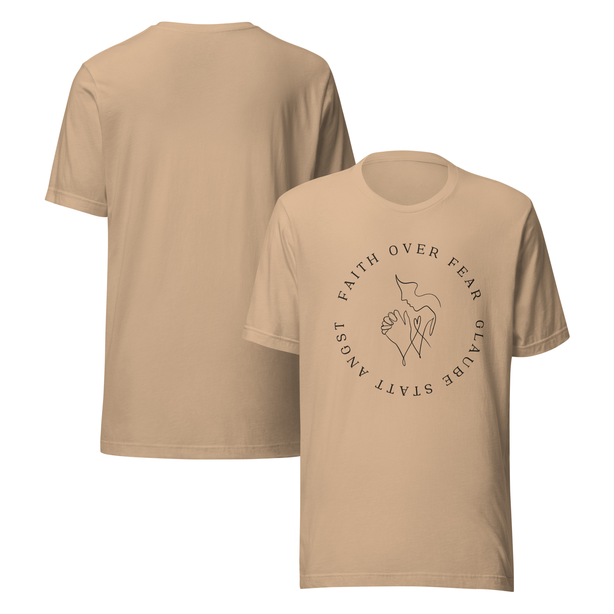 Faith Over Fear - Glaube statt Angst | Soft Tee – Bild 6