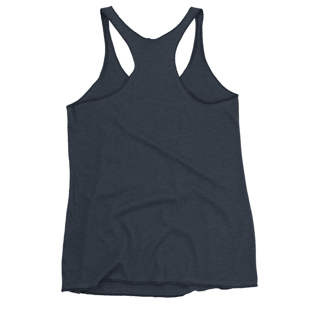 She Laughs Without Fear of the Future | Racerback Tank Top – Bild 6